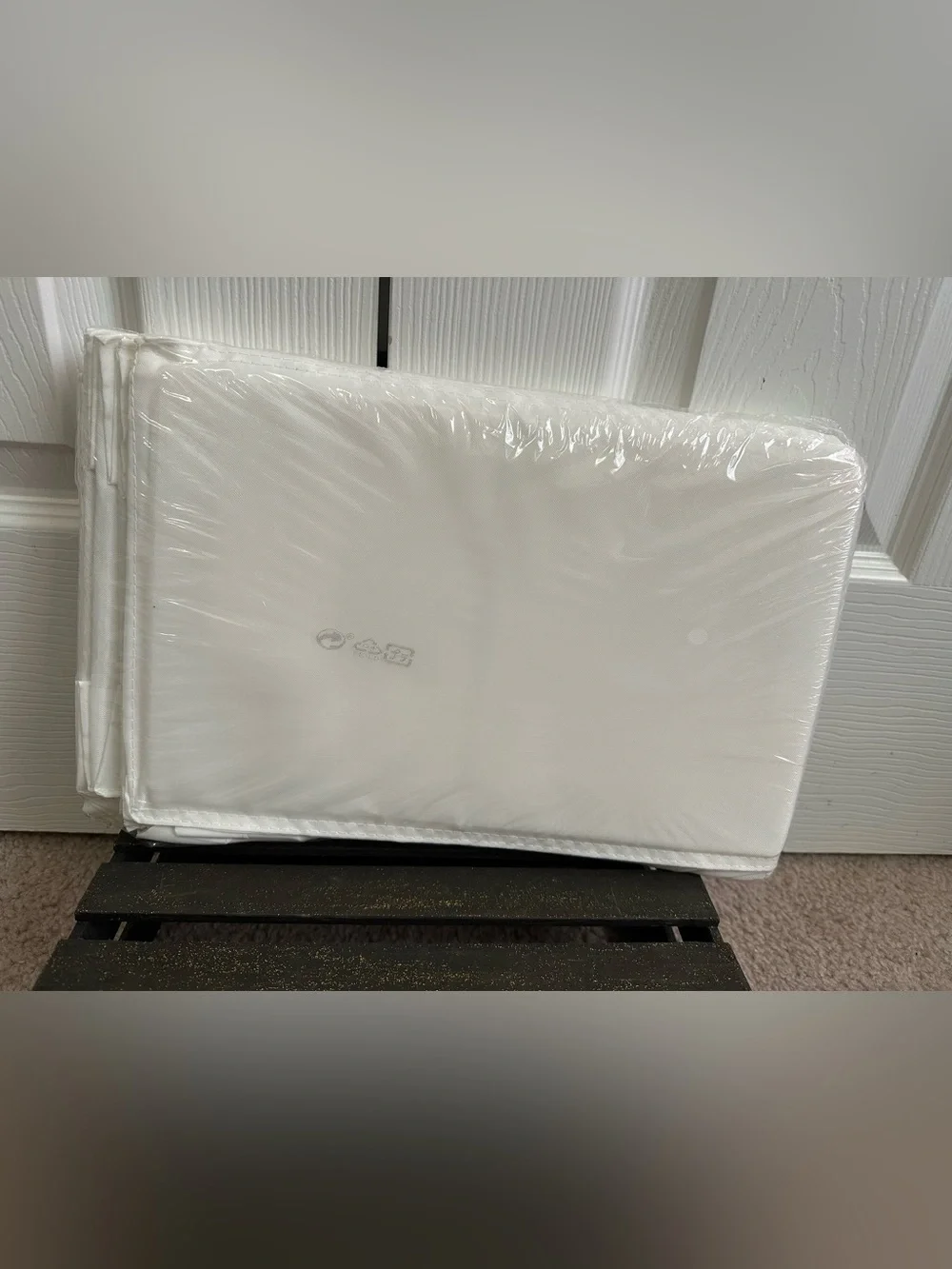 IKEA SKUBB White Fabric Hanging Storage Box System